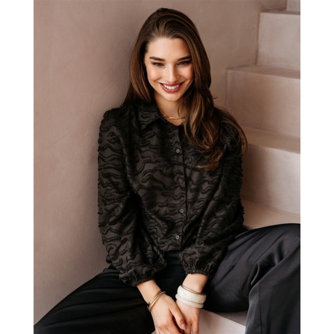 Andco Woman Blouse BL464 Wendelien Plum